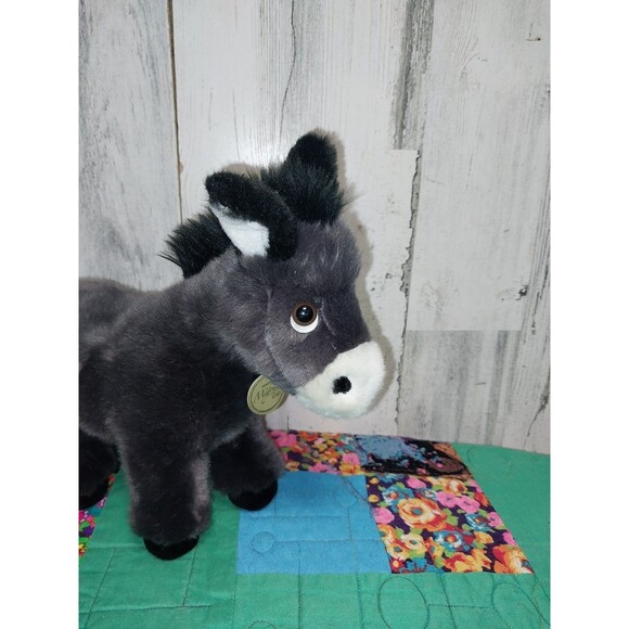 AURORA MIYONI DONKEY 11" PLUSH  QUALITY CUDDLY SOFT TOY FOAL TEDDY - Picture 3 of 8